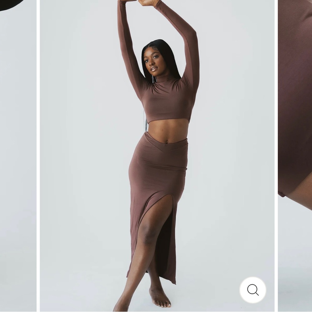 Klassy Network V maxi skirt